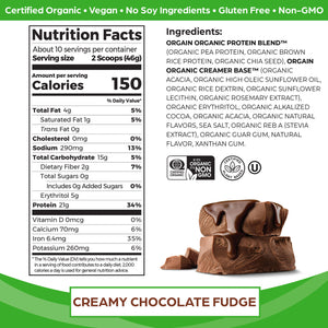 Orgain Creamy Chocolate Fudge (1X1.02 Lb  )-1