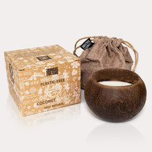 Load image into Gallery viewer, Coconut Shell Candle - Toasted Coconut Scent-4
