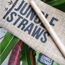 Load image into Gallery viewer, Custom Branded Bamboo Straws For Businesses or Weddings-3
