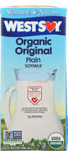 Load image into Gallery viewer, Westsoy Original Organic Soymilk (12x32 Oz)-0
