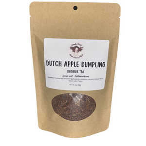 Witchy Pooh's Dutch Apple Dumpling Loose Leaf Herbal Apple Fruit Rooibos Tea, Caffeine Free-4