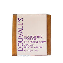 Load image into Gallery viewer, Organic Argan &amp; French Lavender Soap 100g | Nourishing, Ethical, and Giving Back-1
