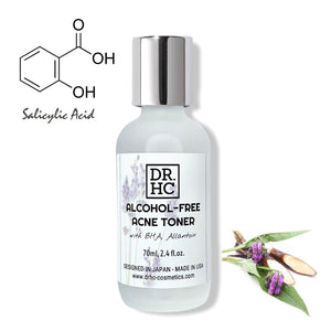 DR.HC Alcohol-Free Acne Toner (70ml, 2.4fl.oz.) (Acne Treatment, Anti-Scar, Anti-pigmentation, Skin recovery...)-0