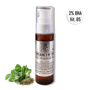 DR.HC Bye Bye Acne 2 In 1 Serum (40ml, 1.4 fl.oz.) (Anti-acne, Exfoliating, Oil-balancing, Anti-inflammatory...)-0