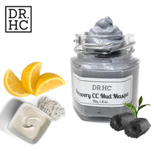 Load image into Gallery viewer, DR.HC Charcoal VitC Mud Mask (50~60g, 1.8~2.1oz) (Exfoliating, Skin brightening, Detoxifying, Pore Shrinking, Anti-black head...)-2
