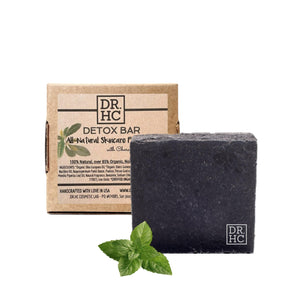 DR.HC All-Natural Skincare Face Soap - Detox Bar (110g, 3.8oz.) (Detoxifying, Anti-acne, Anti-scar, Oil balancing...)-1