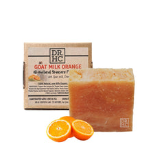 Load image into Gallery viewer, DR.HC All-Natural Skincare Face Soap - Goat Milk Orange (110g, 3.8oz.) (Skin brightening, Anti-aging, Anti-acne, Skin recovery...)-1
