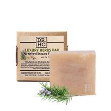 Load image into Gallery viewer, DR.HC All-Natural Skincare Face Soap - Luxury Herbs Bar (110g, 3.8oz.) (Pore Shrinking, Anti-acne, Anti-dandruff, Anti-hair loss...)-1
