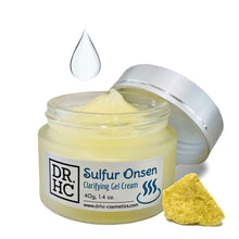 Load image into Gallery viewer, DR.HC Sulfur Onsen Clarifying Gel Cream (25~40g, 0.9~1.4oz) (Acne-acne, Anti-blemish, Oil-balancing, Gently Exfoliating...)-0
