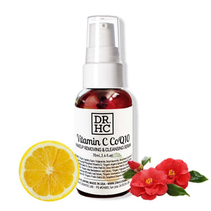 DR.HC Vitamin C CoQ10 Makeup Removing & Cleansing Serum (70ml, 2.4 fl.oz.) (Firming, Skin toning, Anti-aging, Anti-inflammatory...)-0