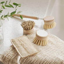 Load image into Gallery viewer, Sustainable Dish Brushes | 4 Piece Starter Set w/ Loofah Sponge-1
