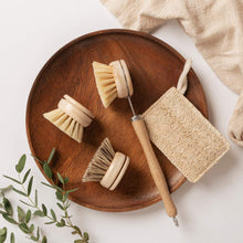 Load image into Gallery viewer, Sustainable Dish Brushes | 4 Piece Starter Set w/ Loofah Sponge-0
