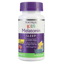 Load image into Gallery viewer, NTRL MELATONIN KID STRAW ( 1 X 40 TAB  )-5
