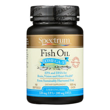 Load image into Gallery viewer, Spectrum Essentials Fish Oil Omega 3 (1x100 CAP)-0
