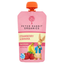 Load image into Gallery viewer, Peter Rabbit Organics Organic Fruit Snack 100% Pure Strawberry And Banana (10x4Oz)-0
