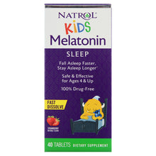 Load image into Gallery viewer, NTRL MELATONIN KID STRAW ( 1 X 40 TAB  )-4
