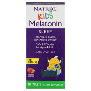 NTRL MELATONIN KID STRAW ( 1 X 40 TAB  )-4