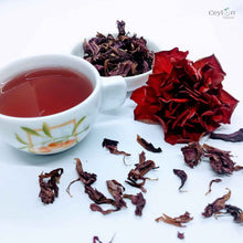 Load image into Gallery viewer, 2kg+ Dried Hibiscus Flowers - The Perfect Ingredient for Teas, Smoothies, and Cocktails | Ceylon Organic-4
