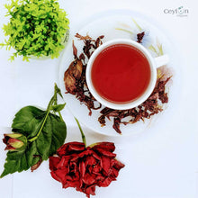 Load image into Gallery viewer, 2kg+ Dried Hibiscus Flowers - The Perfect Ingredient for Teas, Smoothies, and Cocktails | Ceylon Organic-8
