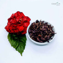 Load image into Gallery viewer, 2kg+ Dried Hibiscus Flowers - The Perfect Ingredient for Teas, Smoothies, and Cocktails | Ceylon Organic-9
