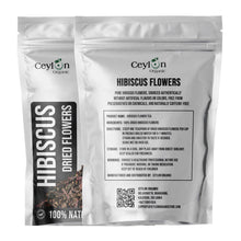 Load image into Gallery viewer, 2kg+ Dried Hibiscus Flowers - The Perfect Ingredient for Teas, Smoothies, and Cocktails | Ceylon Organic-2
