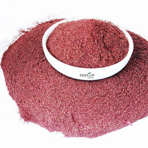 Hibiscus Powder - Dried Hibiscus flower powder sabdariffa - 100% Premium | Ceylon Organic-0