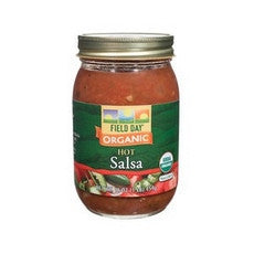 Field Day Organic Hot Salsa (12x16Oz)-0