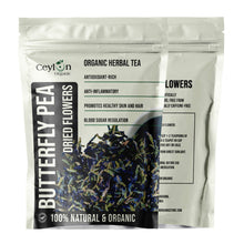 Load image into Gallery viewer, 3kg+ Dried Blue Butterfly Pea Flowers - The Perfect Ingredient for Herbal Teas, Smoothies, and Cocktails | Ceylon Organic-2
