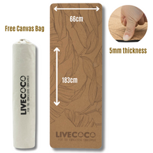 Load image into Gallery viewer, Cork Yoga Mat &amp; Canvas Bag-0
