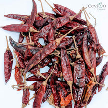 Load image into Gallery viewer, 2kg+ Dried Red Chilli Pods - The Perfect Ingredient for Curries, Salsas, and Stir-Fries  | Ceylon  Organic-1
