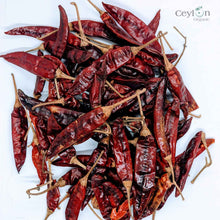 Load image into Gallery viewer, 2kg+ Dried Red Chilli Pods - The Perfect Ingredient for Curries, Salsas, and Stir-Fries  | Ceylon  Organic-2
