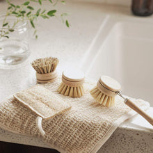 Load image into Gallery viewer, Sustainable Dish Brushes | 4 Piece Starter Set w/ Loofah Sponge-2
