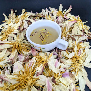 Premium Dehydrated White Lotus Flowers - Natural Herbal Tea | Ceylon Organic-5