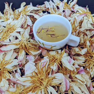 Premium Dehydrated White Lotus Flowers - Natural Herbal Tea | Ceylon Organic-8